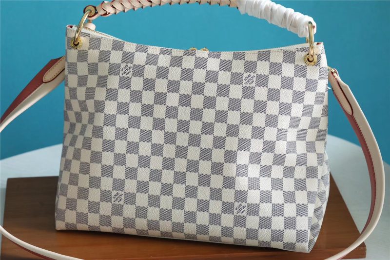LOUIS VUITTON Beaubourg MM Damier Ebene Shoulder Bag Brown - Image 2