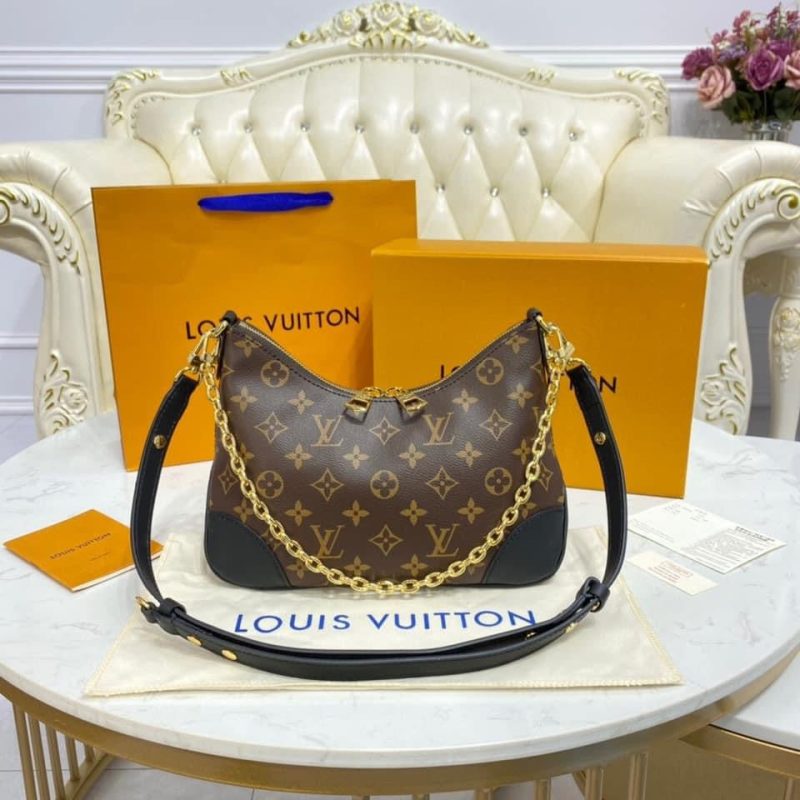 Louis Vuitton Boulogne Bag Black Monogram
