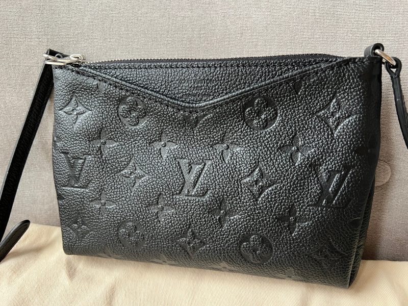 Louis Vuitton Black Monogram Empreinte Pallas Pochette - Image 4