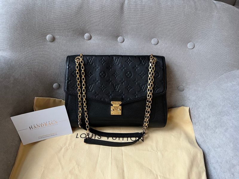 Louis Vuitton Black Empreinte V Tote MM