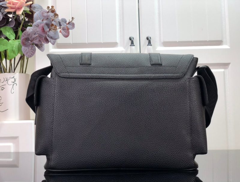 LOUIS VUITTON Christopher MM Backpack Black - Image 3