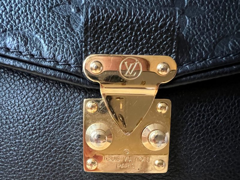 Louis Vuitton Black Empreinte V Tote MM - Image 7