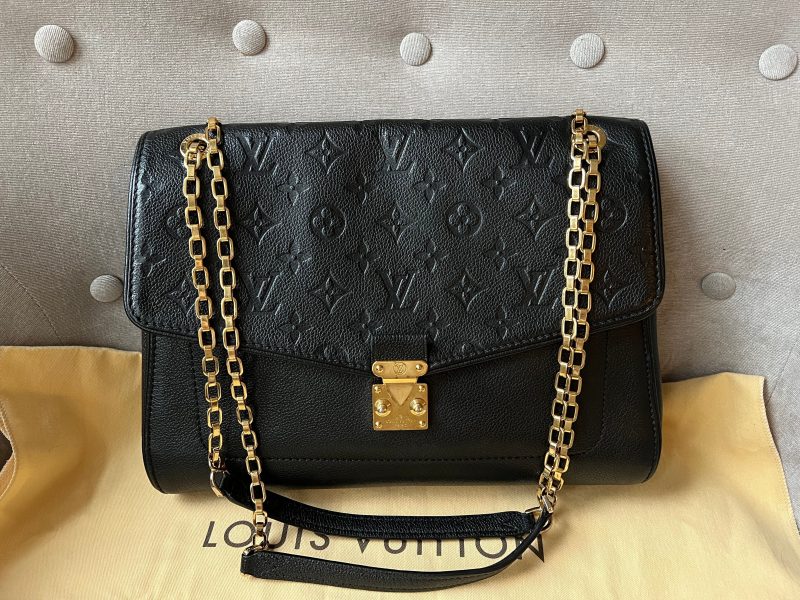 Louis Vuitton Black Empreinte V Tote MM - Image 5
