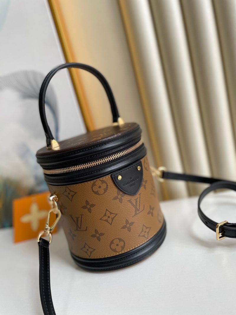 Louis Vuitton Cannes Bucket Bag Brown Monogram Canvas 2019