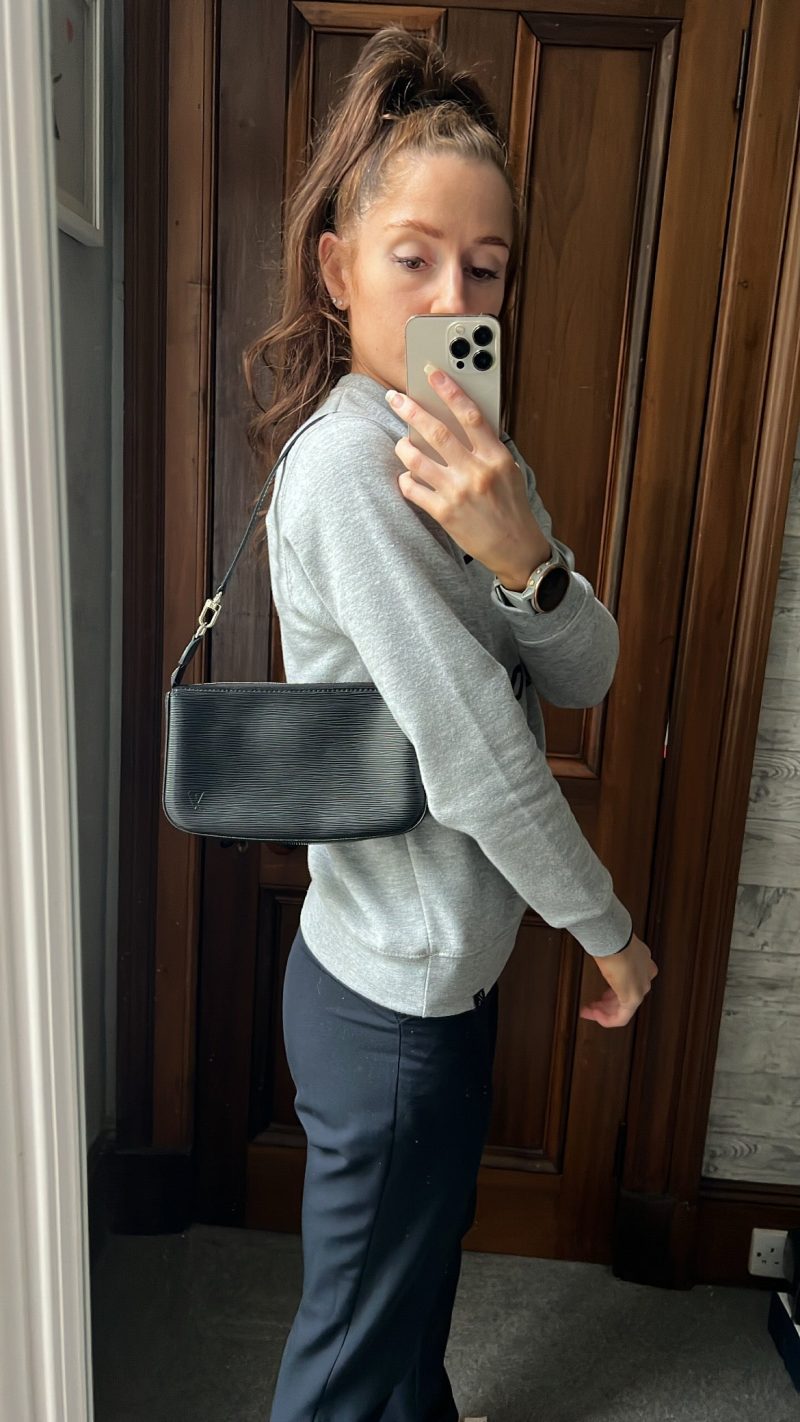 Louis Vuitton Black Epi Leather Saint Jacques PM - Image 2