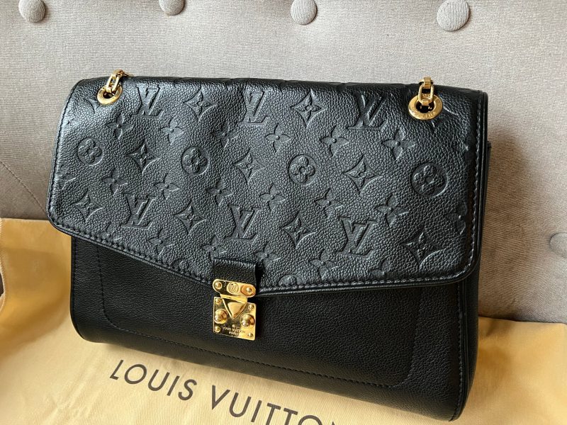 Louis Vuitton Black Empreinte V Tote MM - Image 9