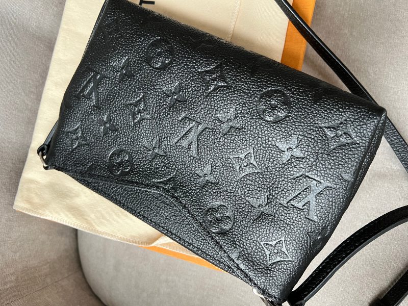 Louis Vuitton Black Monogram Empreinte Pallas Pochette - Image 6