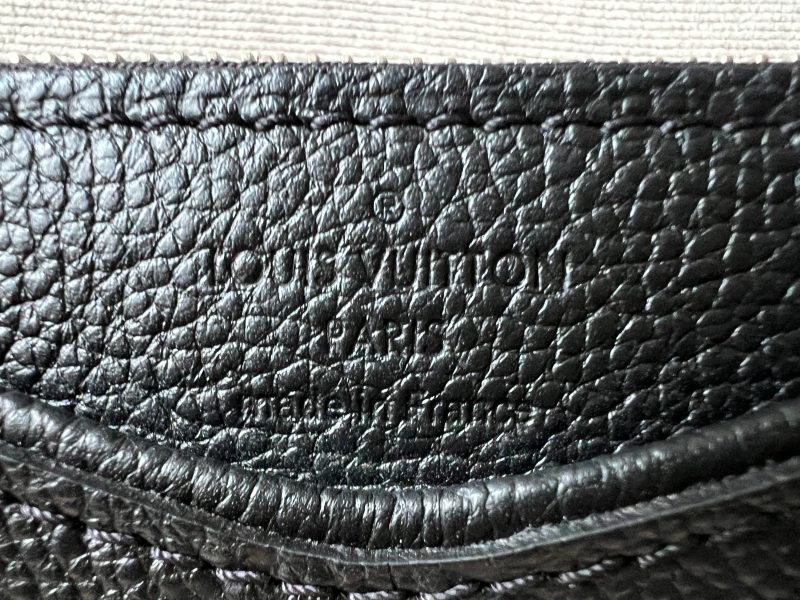 Louis Vuitton Black Monogram Empreinte Pallas Pochette - Image 5