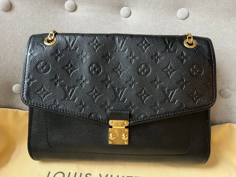 Louis Vuitton Black Empreinte V Tote MM - Image 6
