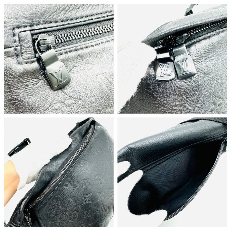 Louis Vuitton Bumbag Black Calfskin Belt Bag - Image 6
