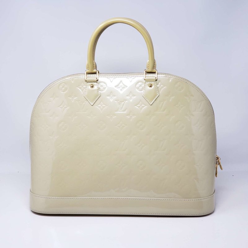 LOUIS VUITTON Alma GM Vernis Rouge - Image 3