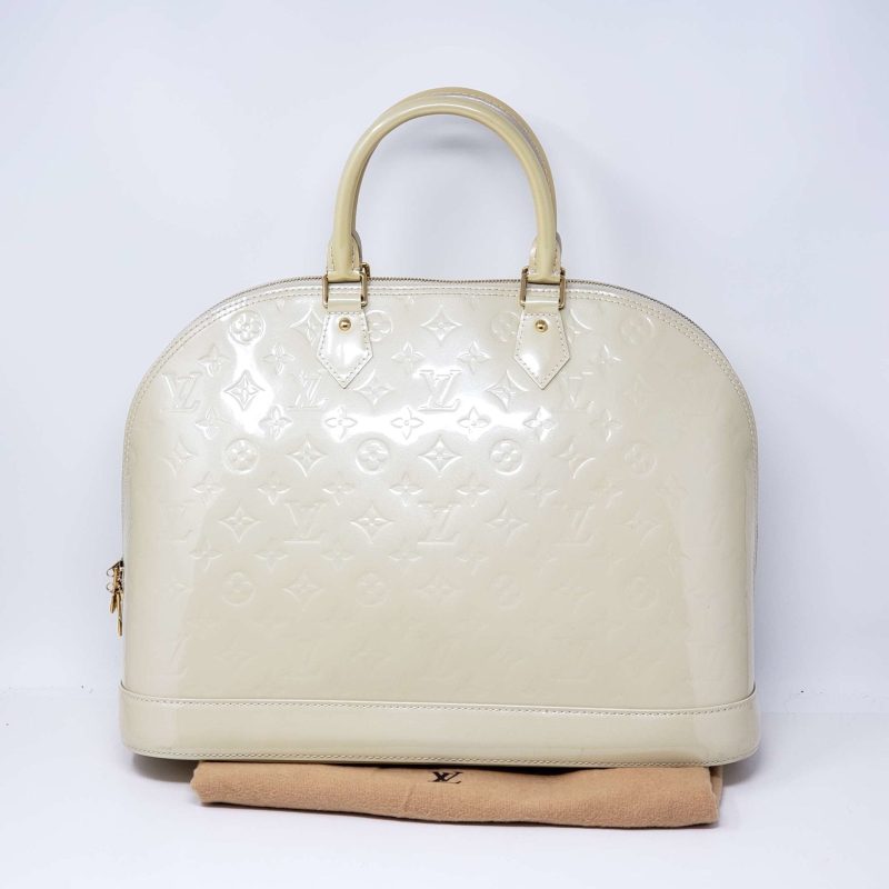 LOUIS VUITTON Alma GM Vernis Rouge - Image 2
