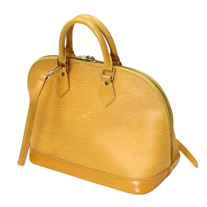 Louis Vuitton Alma Vernis Monogram BB Beige Handbag - Image 3