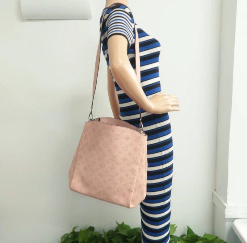 LOUIS VUITTON Babylone PM Mahina Beige - Image 12