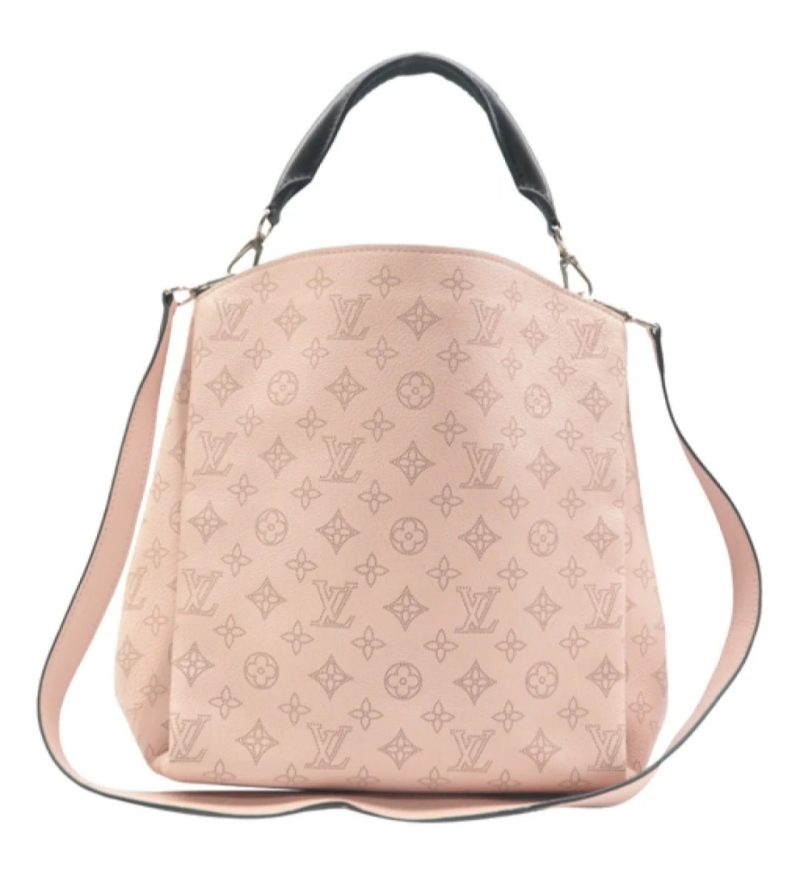 LOUIS VUITTON Babylone PM Mahina Beige