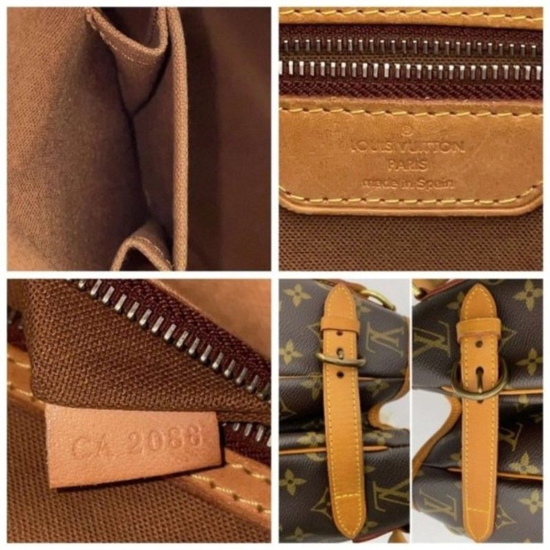 LOUIS VUITTON BB Neonoe Shearling Bucket Bag Cozygram Canvas - Image 15