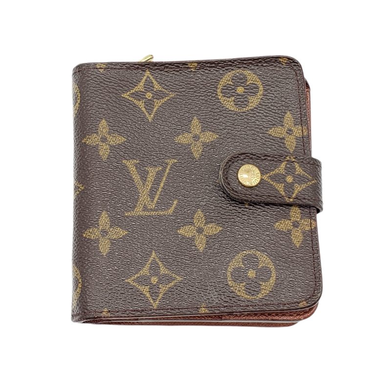 Louis Vuitton Bifold Damier Coated Canvas Marco Wallet LV-0814N-0001
