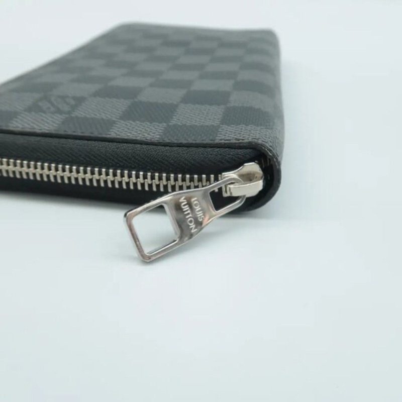 Louis Vuitton Black Damier Graphite Canvas Wallet - Image 8