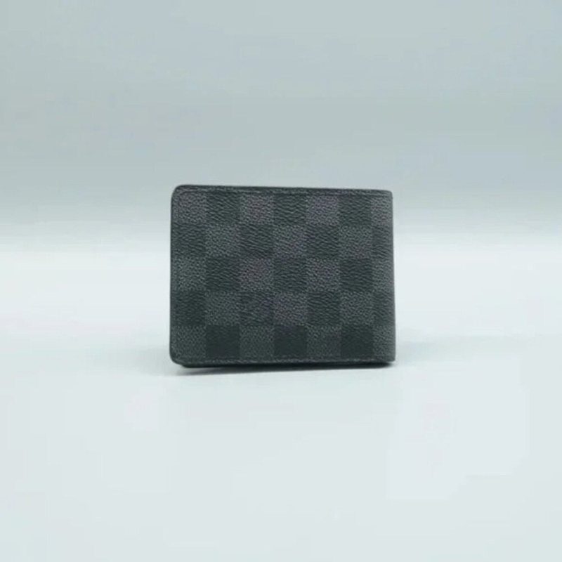 Louis Vuitton Black Damier Graphite Coated Canvas Zip Around Wallet - Image 2