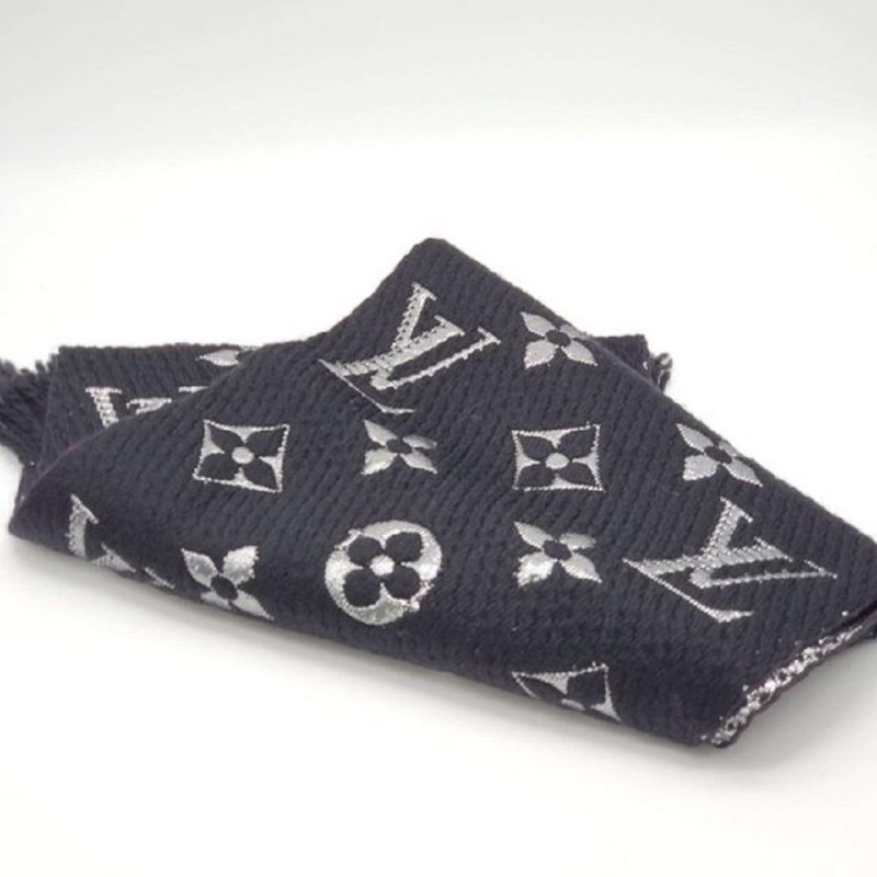 Louis Vuitton Black Lombok Loafers 37.5 - Image 5