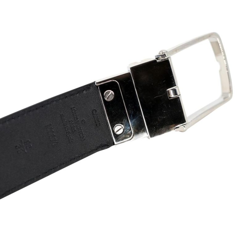 Louis Vuitton Slender Graphite Saint Tulle Reversible Belt LV-B0323P-0002 - Image 7