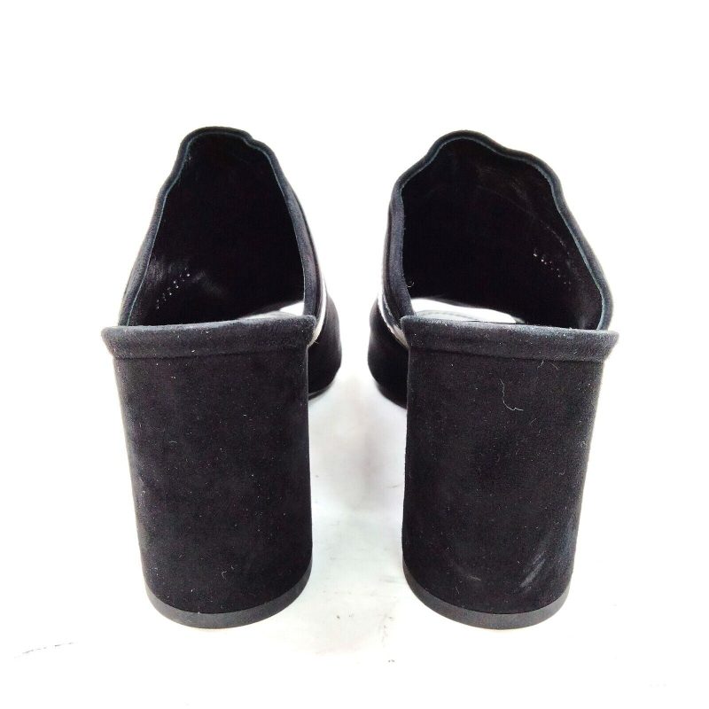Louis Vuitton Black Suede Tassel Peep Toe Ankle Boots Size US 11 | EU 41 - Image 5