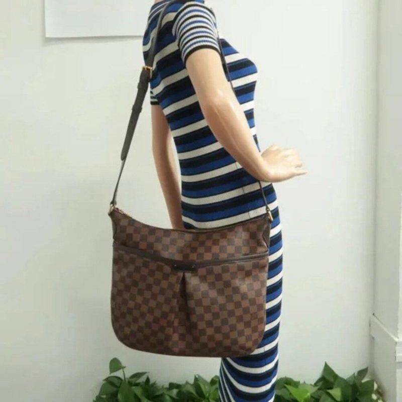Louis Vuitton Bloomsbury Crossbody Pm Brown Damier Ébène Canvas Messenger Bag - Image 12