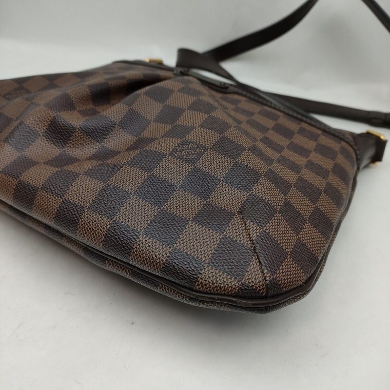LOUIS VUITTON Bloomsbury PM Damier Ebene Crossbody Bag Brown - Image 6