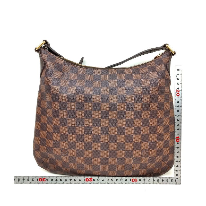 LOUIS VUITTON Bloomsbury PM Damier Ebene Crossbody Bag Brown - Image 2
