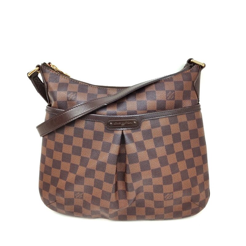 LOUIS VUITTON Bloomsbury PM Damier Ebene Crossbody Bag Brown