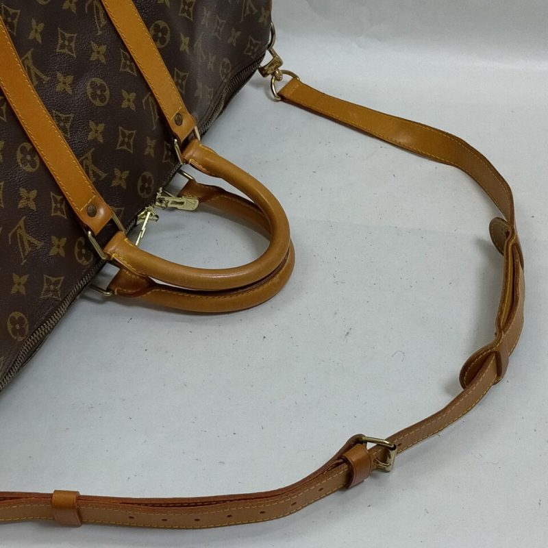 Louis Vuitton Boston Keepall Bandouliere 45 Monogram Bag #MN799 - Image 4