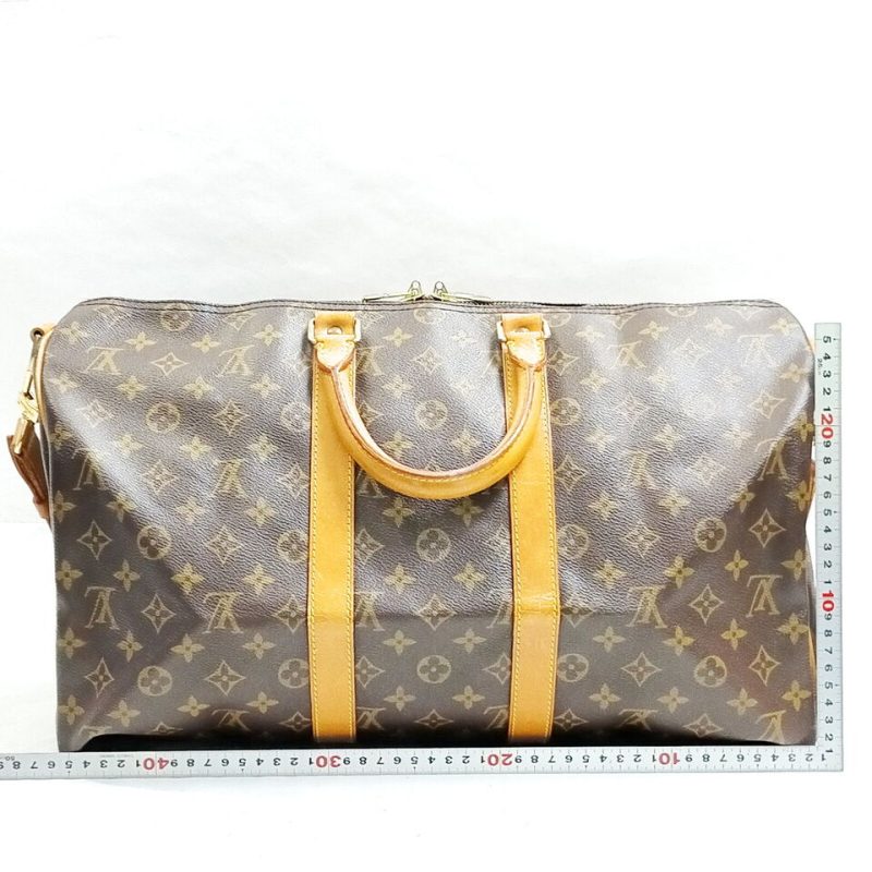 Louis Vuitton Boston Keepall Bandouliere 45 Monogram Bag #MN799 - Image 2