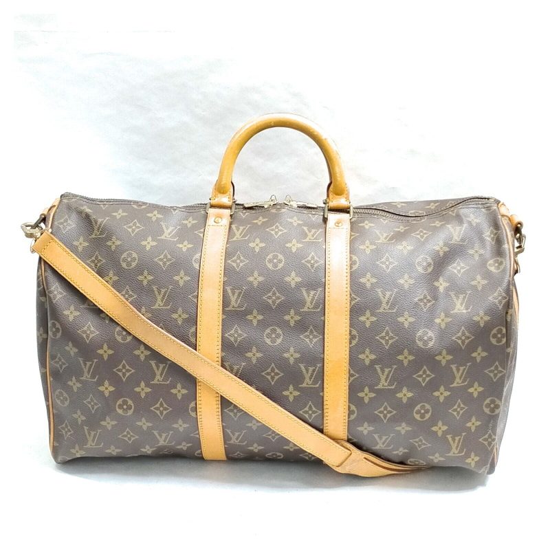 Louis Vuitton Boston Keepall Bandouliere 50 Travel Bag #MNO799