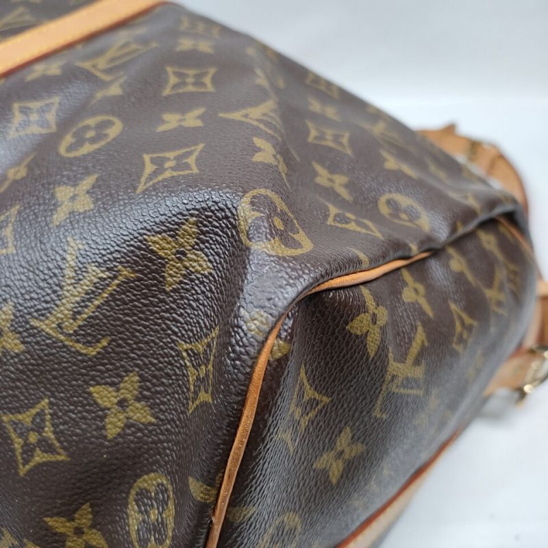 Louis Vuitton Boston Keepall Bandouliere 55 Monogram Bag #MN649 - Image 6
