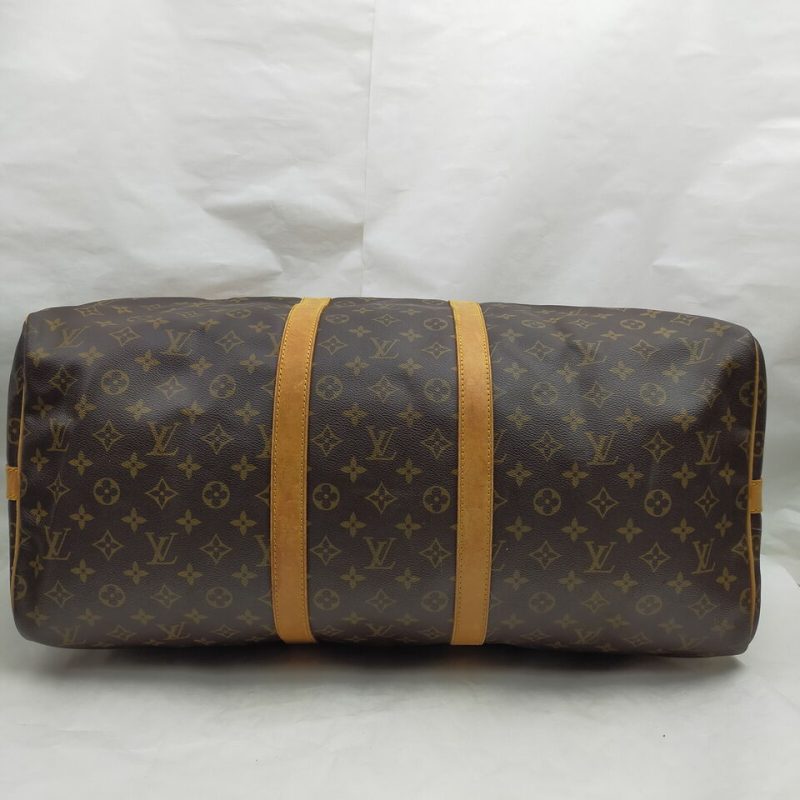 Louis Vuitton Boston Keepall Bandouliere 55 Monogram Bag #MN799 - Image 5