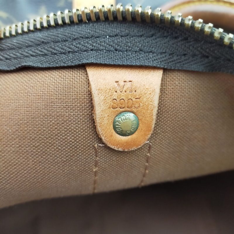 Louis Vuitton Boston Keepall Bandouliere 55 Monogram Bag #MN799 - Image 9