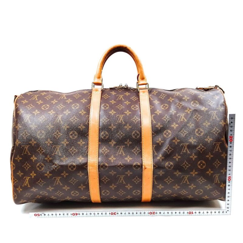Louis Vuitton Boston Keepall Bandouliere 55 Travel Bag #MNO699 - Image 2