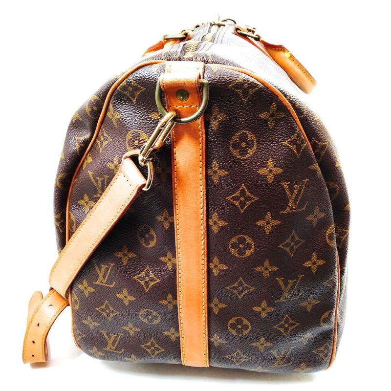 Louis Vuitton Boston Keepall Bandouliere 55 Travel Bag #MNO699 - Image 3