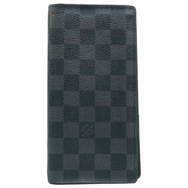 Louis Vuitton Brazza Taiga Articles De Voyage Louis Vuitton Malletier Wallet Noir