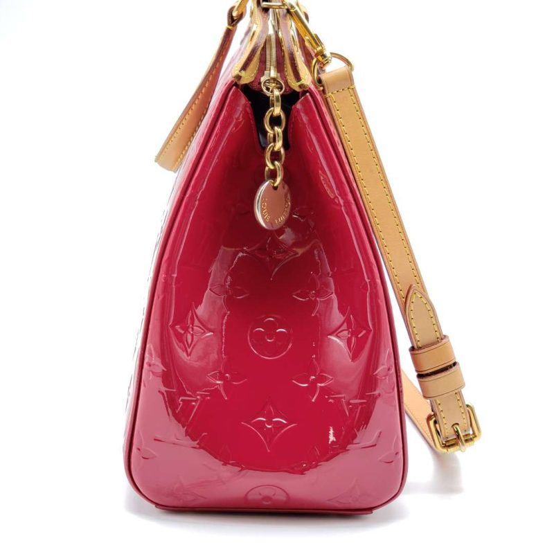 Louis Vuitton BrentwoodPatent Leather Tote Bag () - Image 7
