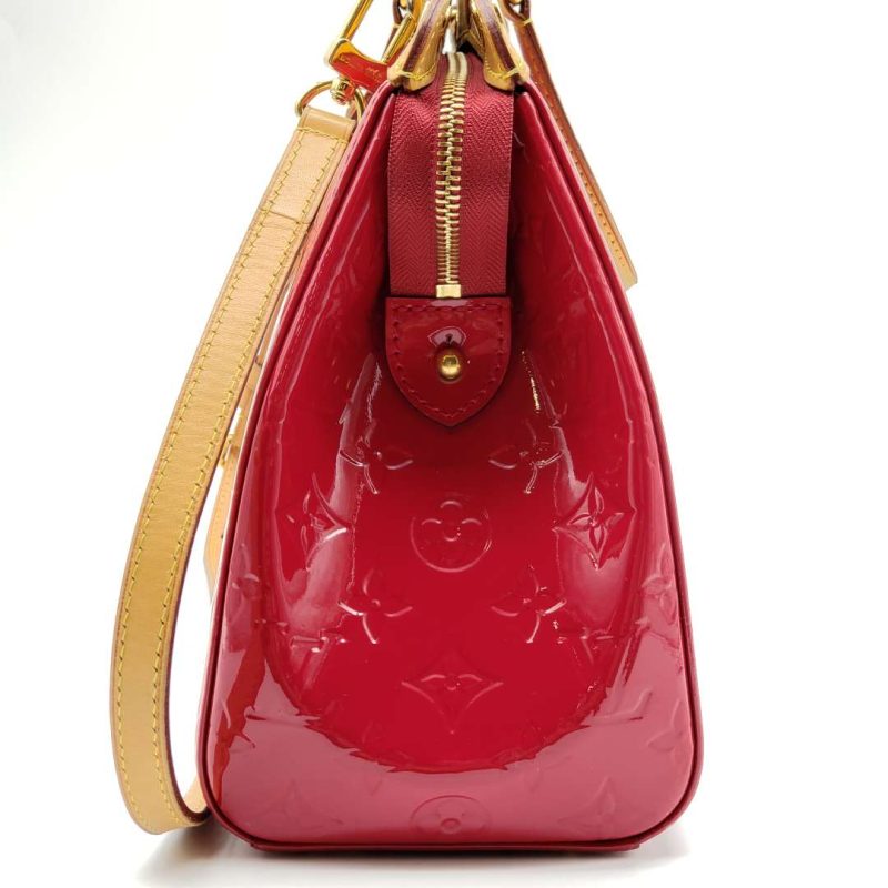 Louis Vuitton BrentwoodPatent Leather Tote Bag () - Image 6