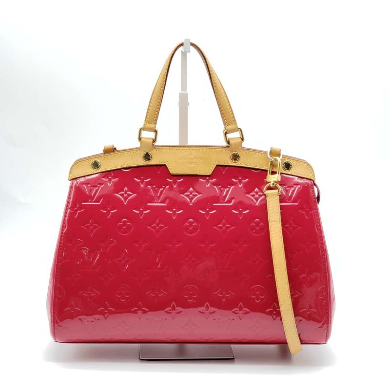 Louis Vuitton BrentwoodPatent Leather Tote Bag ()