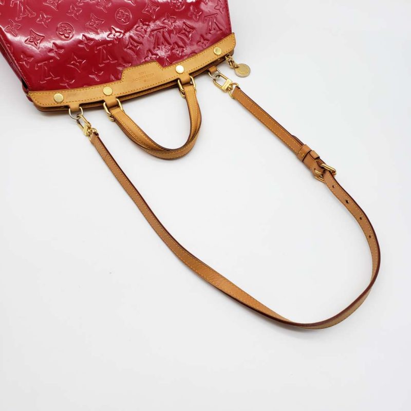 Louis Vuitton BrentwoodPatent Leather Tote Bag () - Image 5