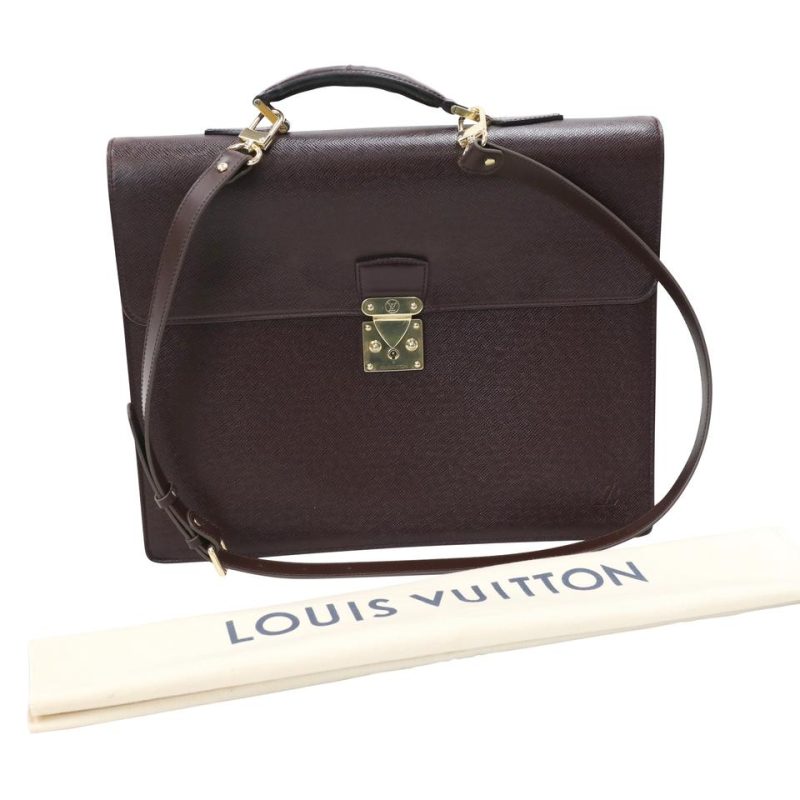 LOUIS VUITTON Briefcase・Explorer Noir M40566 Monogram Eclipse