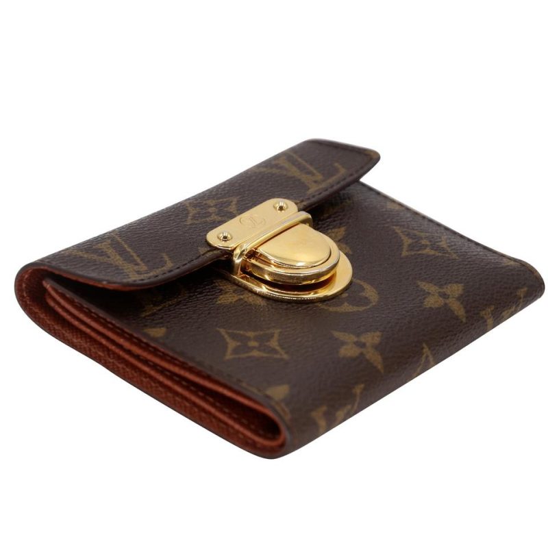Louis Vuitton Compact Wallet Taurillion Leather Magnolia - Image 6