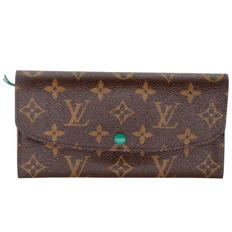 Louis Vuitton Long Monogram LV Emily Luxury Rouge Wallet LV-0619N-0005 - Image 10