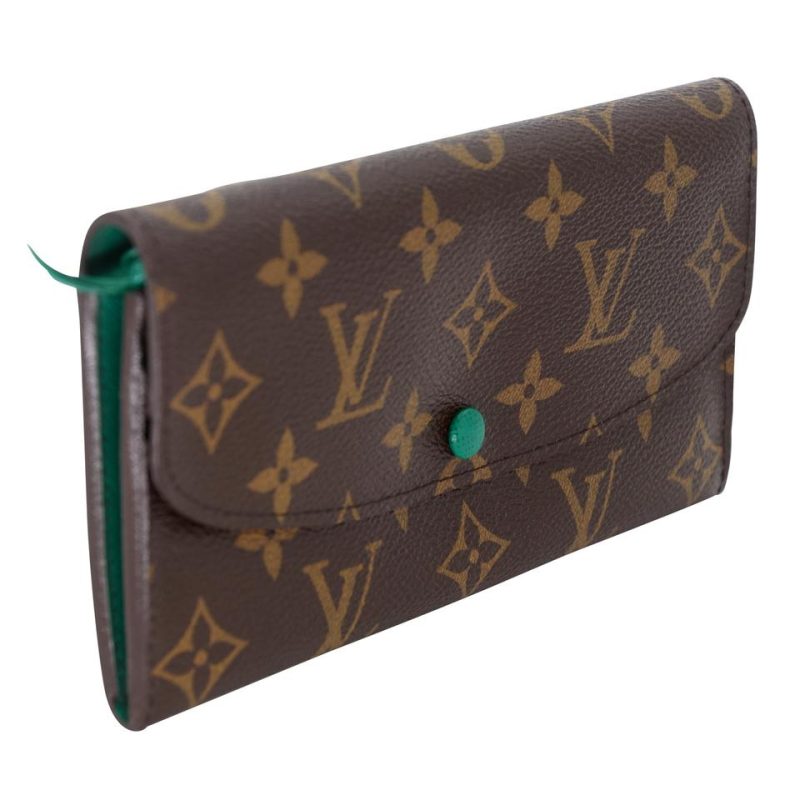 Louis Vuitton Long Monogram LV Emily Luxury Rouge Wallet LV-0619N-0005