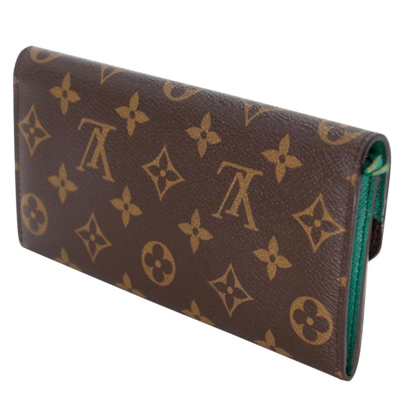 Louis Vuitton Long Monogram LV Emily Luxury Rouge Wallet LV-0619N-0005 - Image 2