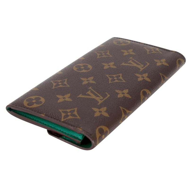 Louis Vuitton Long Monogram LV Emily Luxury Rouge Wallet LV-0619N-0005 - Image 5