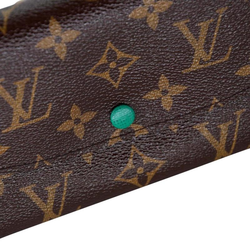 Louis Vuitton Long Monogram LV Emily Luxury Rouge Wallet LV-0619N-0005 - Image 6
